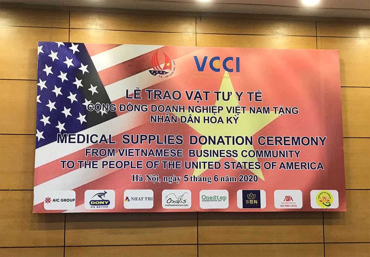 VIETNAMESE BUSINESSES DONATE 1.3 MILLION FACE MASKS, US AMBASSADOR TOUCHED: A FRIEND IN NEED IS A FRIEND INDEED!