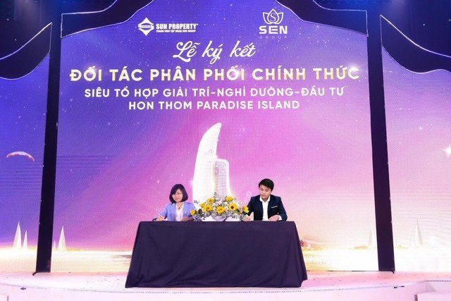 SEN GROUP REMAINS THE DISTRIBUTION PARTNER OF SUN FESTIVAL AVENUE – THE NEWEST COMPONENT OF SUN GROUP'S SUPER PROJECT HON THOM PARADISE ISLAND
