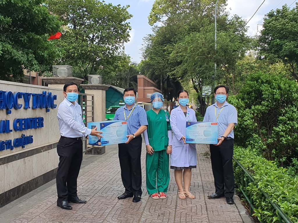 SEN GROUP DONATES 50,000 MEDICAL FACE MASKS TO COVID-19 PREVENTION HOSPITAL