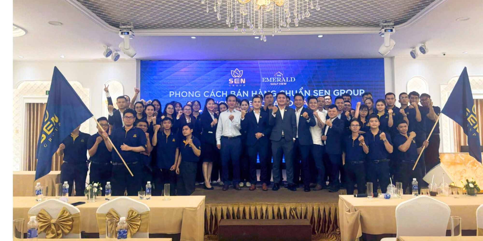  SỰ KIỆN ĐÀO TẠO NỘI BỘ PHONG CÁCH BÁN HÀNG CHUẨN SEN GROUP & ĐÀO TẠO DỰ ÁN THE EMERALD GOLF VIEW ️
